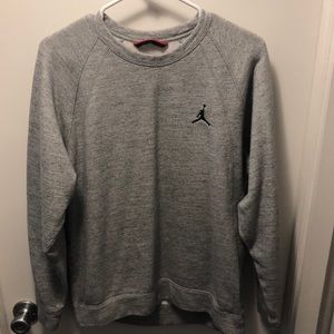 Nike Jordan Brand Creckneck Sweatshirt Grey Large
